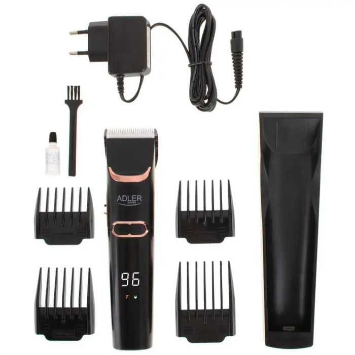 Adler AD 2832 hair clipper Black - Hair clippersAGD-STR<<<Home Appliance - ProductsAGD<<<ActionPL