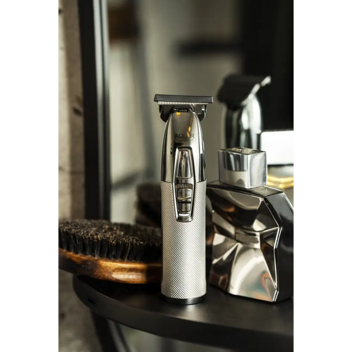 Adler AD 2836S beard trimmer Battery 4 6 mm Silver - Hair clippersAGD-STR<<<Home Appliance - ProductsAGD<<<ActionPL