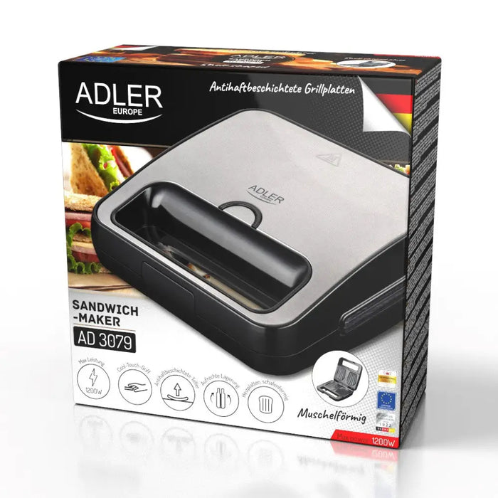 ADLER AD 3079 sandwich toaster - ToastersAGD-OPK<<<Home Appliance - ProductsAGD<<<ActionPL