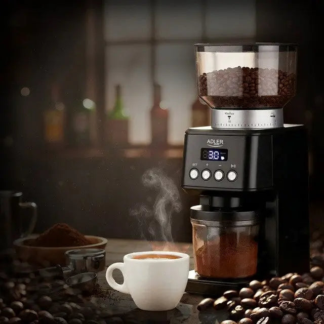 Adler AD 4300 Burr coffee grinder black - Coffee grindersAGD-MLY<<<Home Appliance - ProductsAGD<<<ActionPL&&&Spice