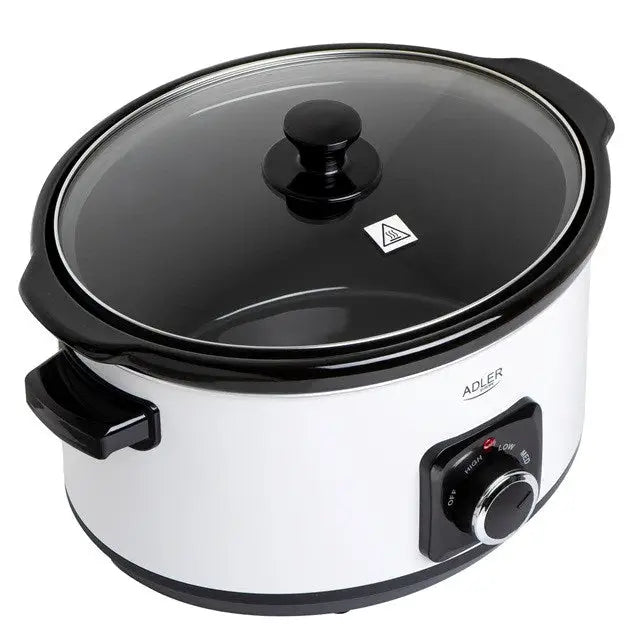 Adler AD 6413W Slow cooker 5.8 l White - Slow CookersAGD-WON<<<Home Appliance - ProductsAGD<<<ActionPL