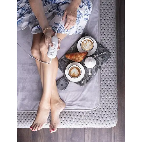 Adler AD 7425 electric blanket 60 W Grey Polyester - Electric blankets and cushionsAGD-KPE<<<Home Appliance