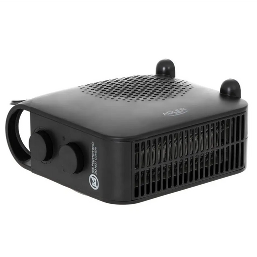 ADLER AD 7725B THERMO FAN BLACK - Fan heatersAGD-TER<<<Home Appliance - ProductsAGD<<<ActionPL