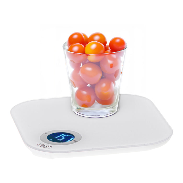 KITCHEN SCALE WHITE ADLER