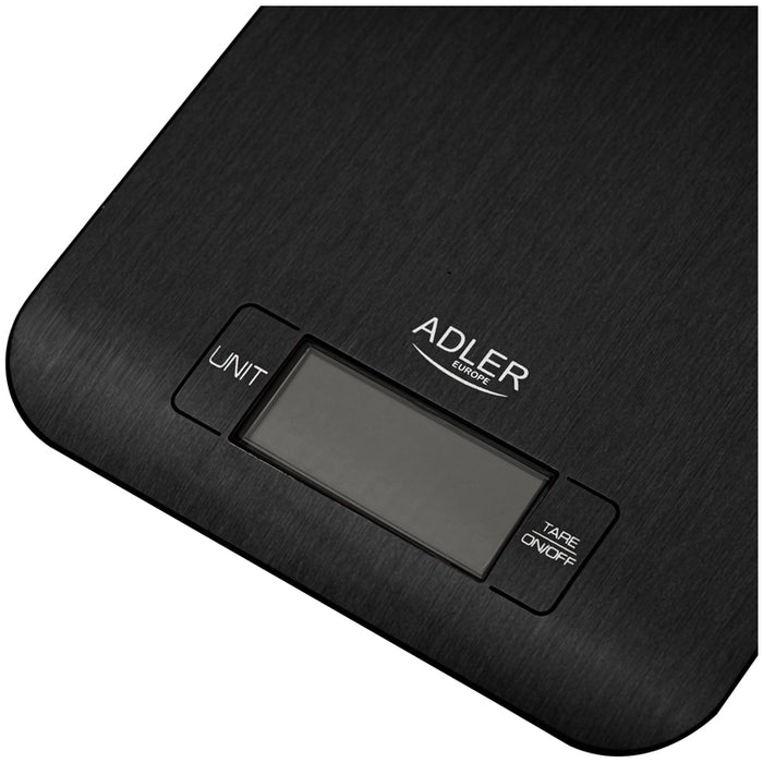 KITCHEN SCALE BLACK ADLER