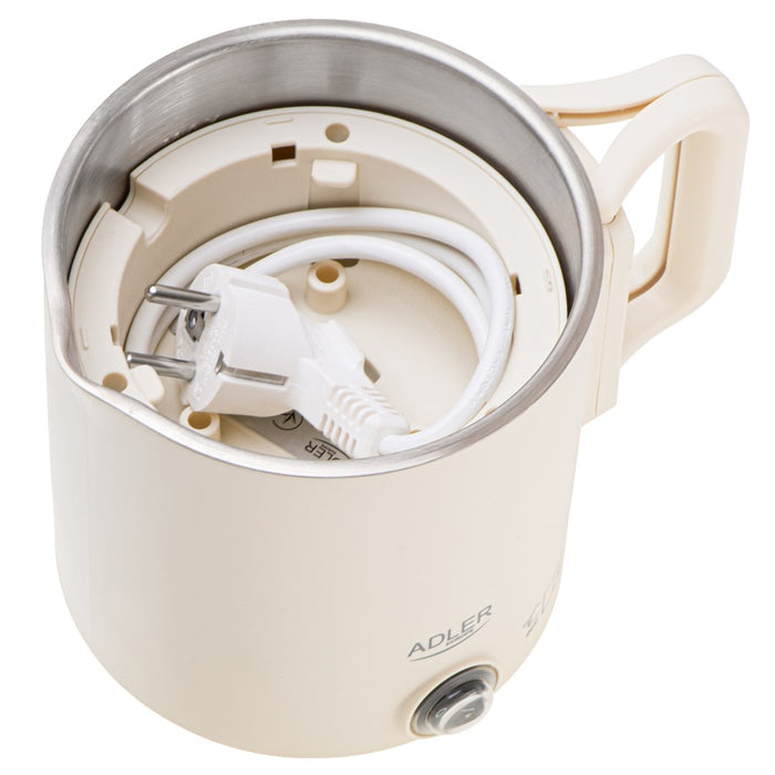 Electric kettle ADLER AD 1388b tourist 0.8 L 650 W Beige