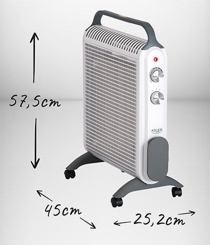 Convection heater Adler AD 7750 White