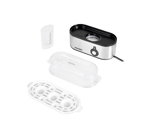 Mesko MS 4485 egg cooker 3 egg(s) 210 W Black,Silver,Transparent