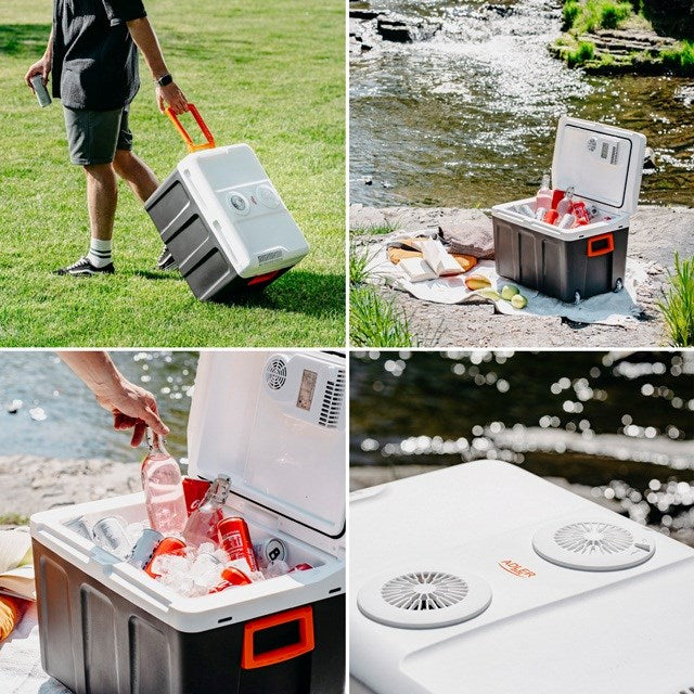Adler AD 8090Portable Cooler 40 L Black, White