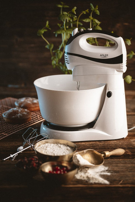 Adler AD 4206 Stand mixer Black,White 300 W