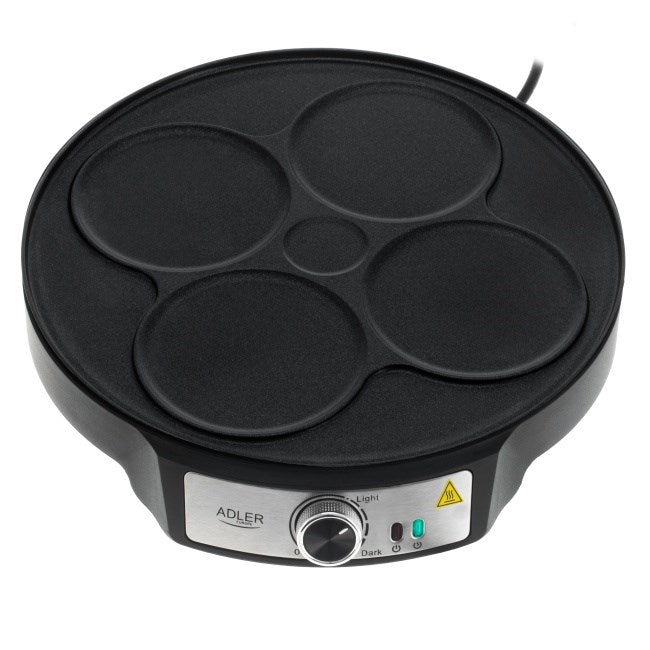 Adler AD 3093 Double-Sided Electric Pancake Maker 2 in 1 Black