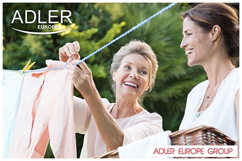 Adler AD 8051 washing machine Top-load 3 kg Blue, White
