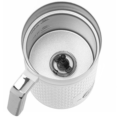 Adler AD 4494 milk frother/warmer Automatic Metallic, White