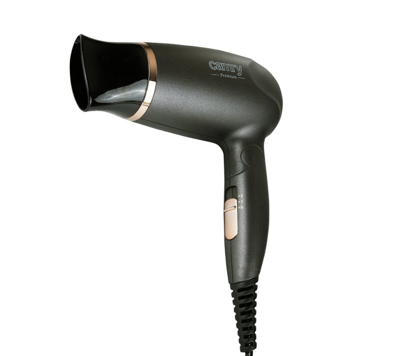 Camry CR 2261 hair dryer Metallic grey, Gold 1400 W