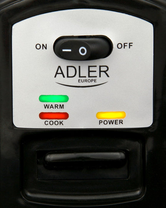 Adler AD 6406 rice cooker Black,Stainless steel 1000 W