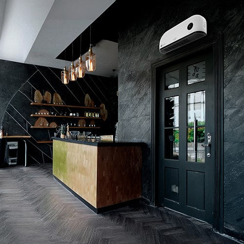 Adler AD 7751 air curtain Black, White 2000 W