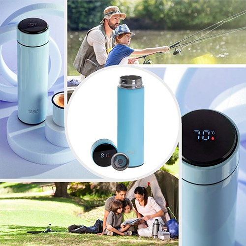 THERMOS WITH LED ADLER AD 4506BL BLUE