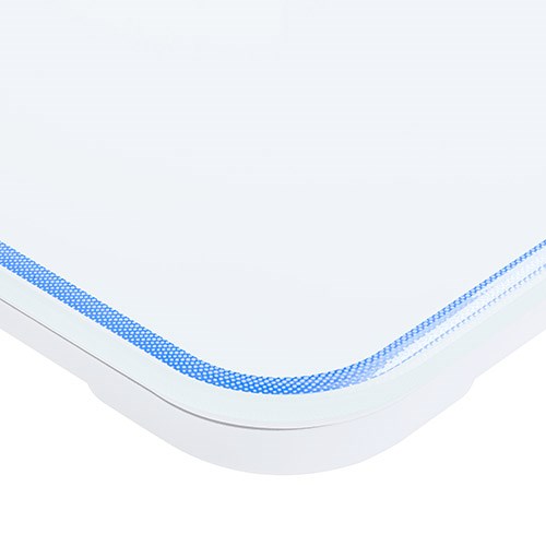 Bathroom scale ADLER AD 8183 with edge lighting White