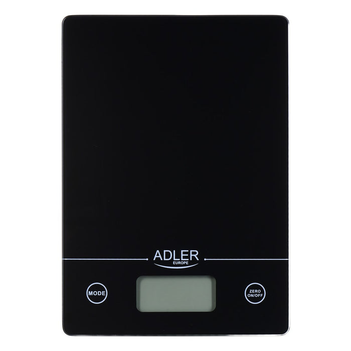 Adler AD 3138 b Mechanical kitchen scale Black Countertop Rectangle