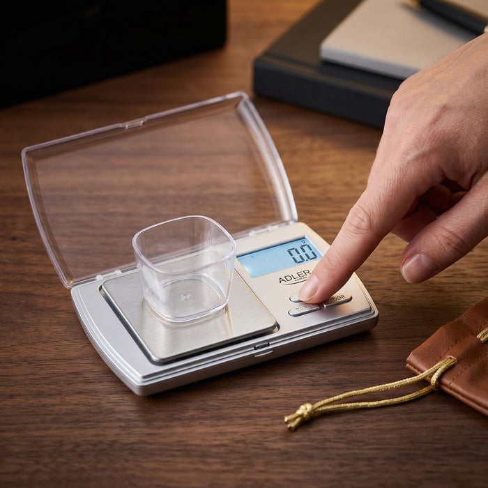 Adler AD 3161 kitchen scale White Rectangle Electronic personal scale