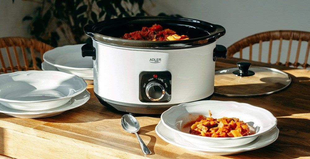 Adler AD 6413W Slow cooker 5.8 l White