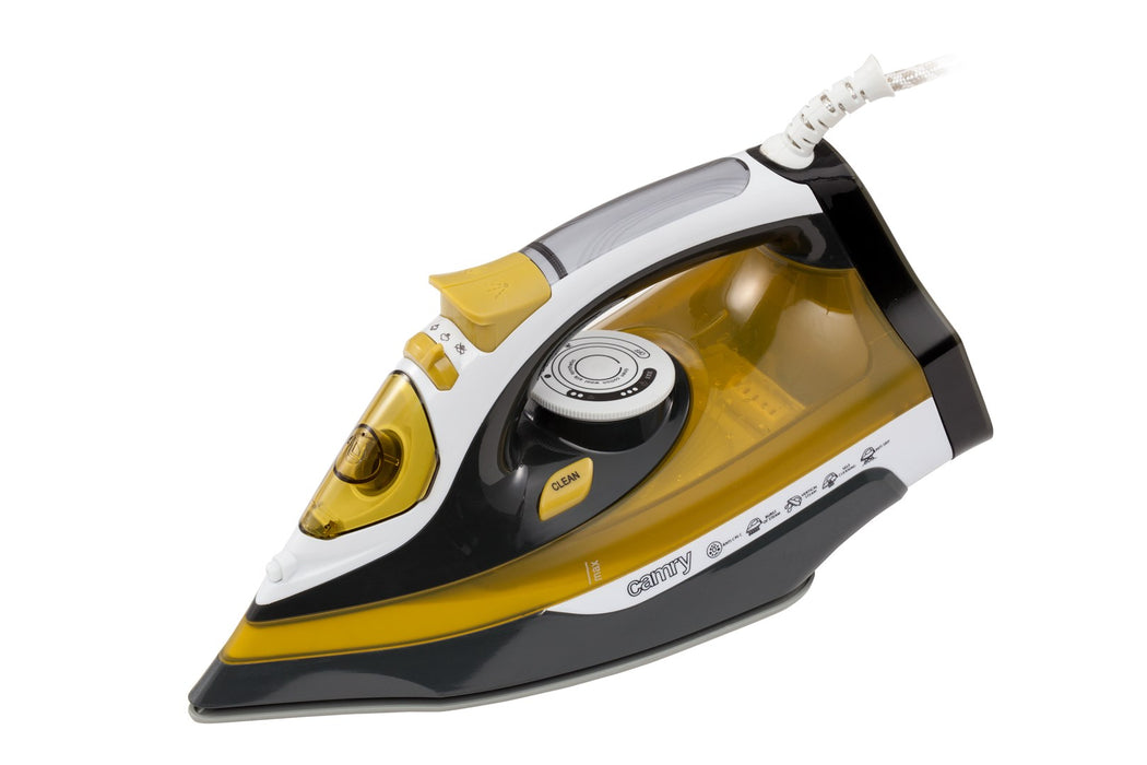 Camry CR 5029 iron Steam iron Black,Yellow 2400 W