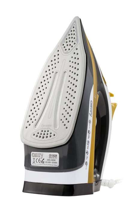 Camry CR 5029 iron Steam iron Black,Yellow 2400 W