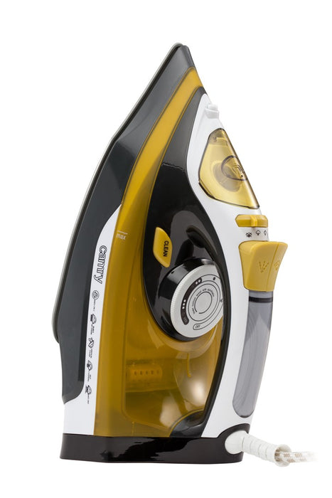 Camry CR 5029 iron Steam iron Black,Yellow 2400 W