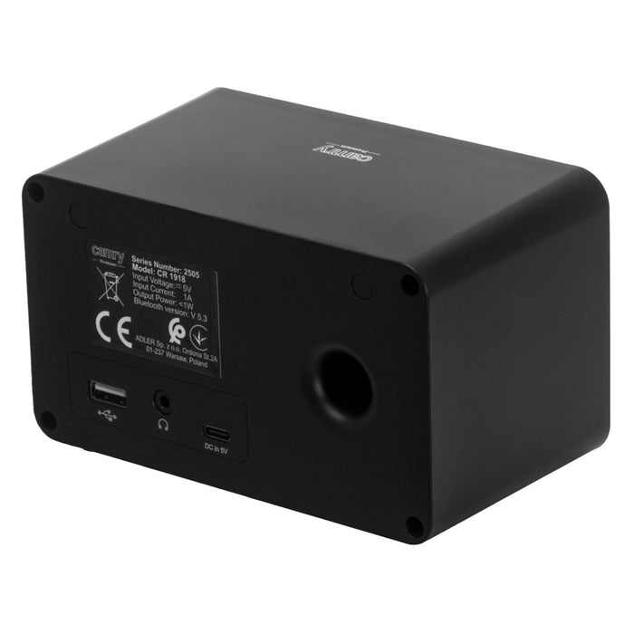 Camry CR 1918 Internet Radio, 2.4” Black