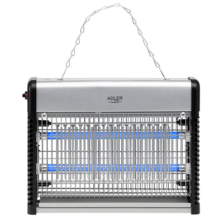Insecticide lamp ADLER AD 7940 Black, Silver