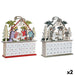 Advent Calendar DKD Home Decor Wood 34 x 8,5 x 36,5 cm (2 Units) - Декорация и Осветление<<<Дом