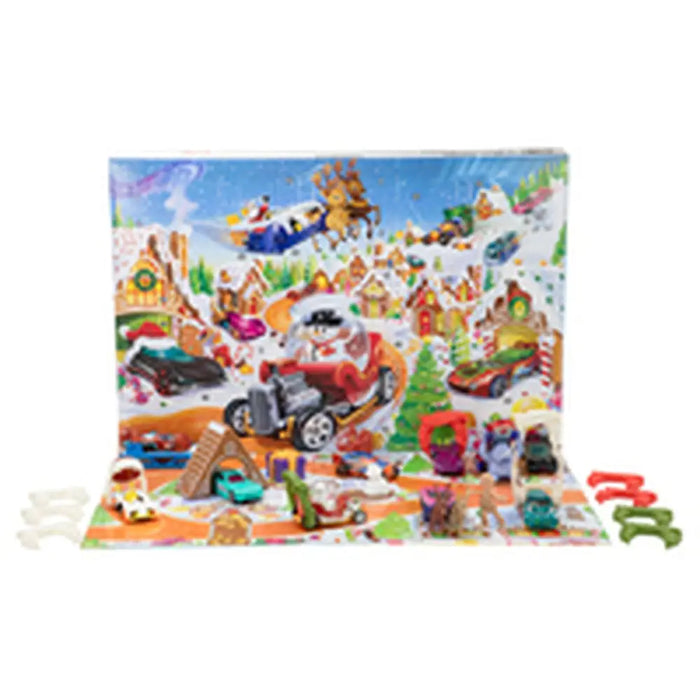 Advent Calendar Hot Wheels Metal Plastic Sports - Коледни украси<<<Декорация и Осветление<<<Дом Градина<<<BigBuy