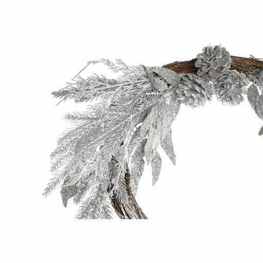 Advent wreathe DKD Home Decor Metal Polyester (50 x 6 x 40 cm) (2 Units) - Декорация и Осветление<<<Дом