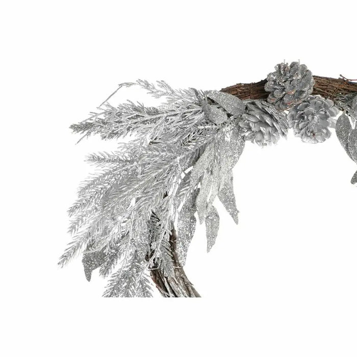 Advent wreathe DKD Home Decor Metal Polyester (50 x 6 x 40 cm) (2 Units) - Декорация и Осветление<<<Дом