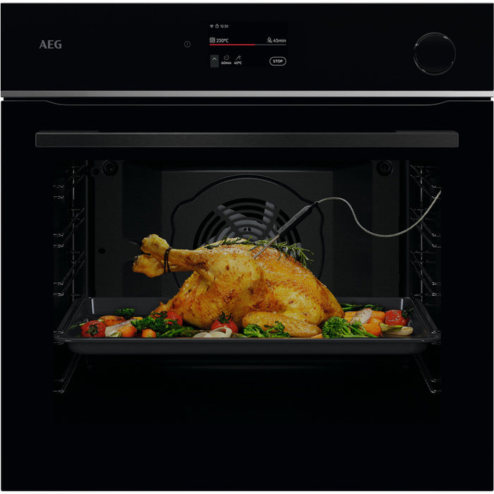 Built-in oven AEG TR7PB731SB, 72 l, Pyrolysis, A++