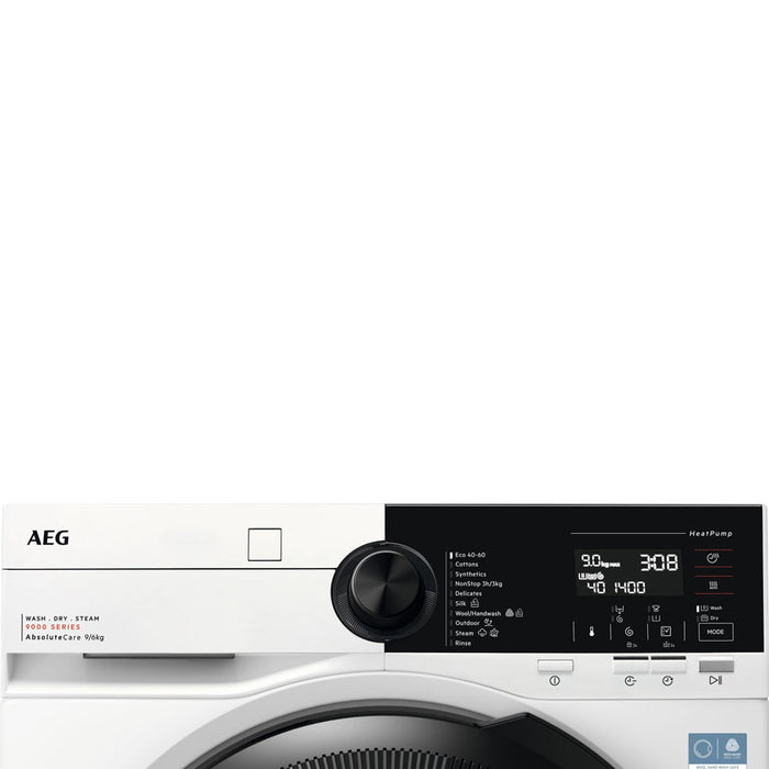 Washer Dryer AEG LWR96944BE 1400 rpm, INVERTER MOTOR