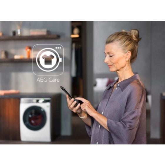 Washing machine AEG LFR73944QE, 9 kg, WiFi, 1400 rpm.