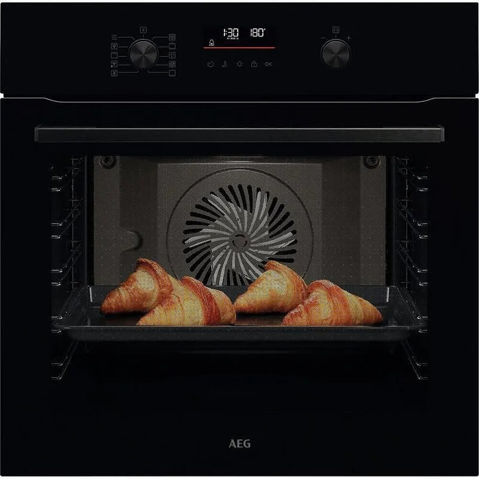 Built-in oven AEG NBA5C43AK (ST), 71, Push buttons, A+, Water cleaning