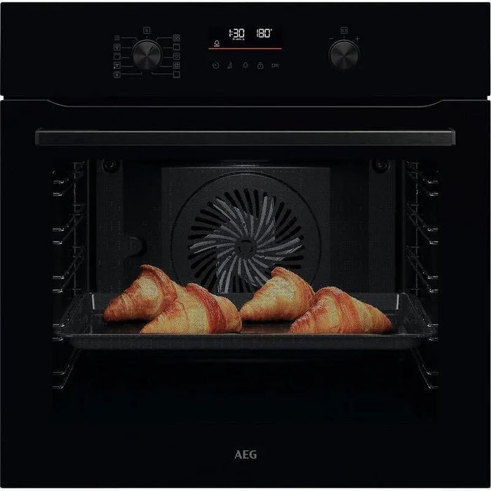 Built-in oven AEG NBA5P43AK(ST), Push buttons, 71, A+, Pyrolysis