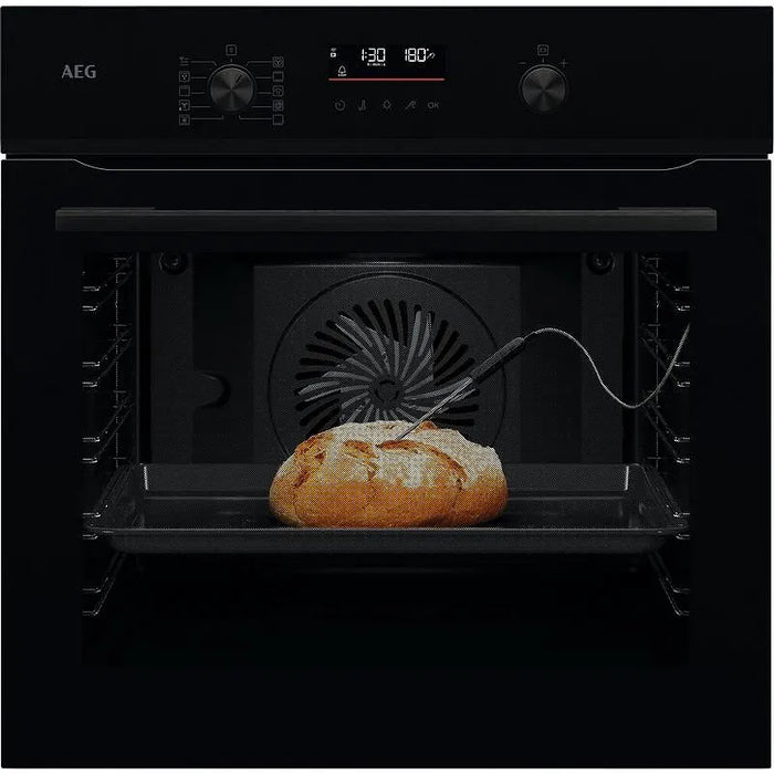 Built-in oven AEG NBA5P531AB(ST), 71, Push buttons, A+, Pyrolysis