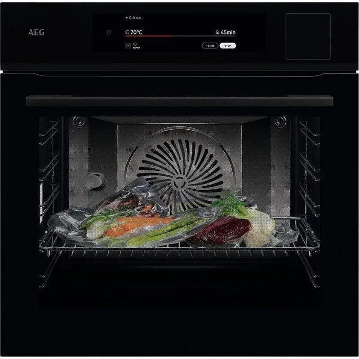 Built-in oven AEG NBP9S831AB (ST), 70, A++, Steam cleaning, Sensor