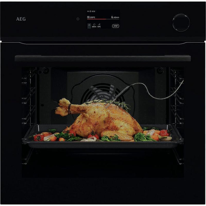 Built-in oven AEG NBR7P731SB (ST), 72, A++, Pyrolysis, Sensor