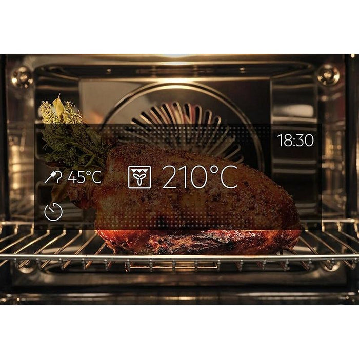 Built-in oven AEG TE7PB63ZAB, 71 l, Pyrolysis, A+