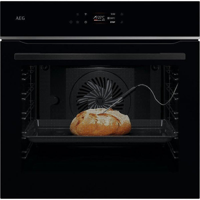 Built-in oven AEG TE7PB63ZAB, 71 l, Pyrolysis, A+