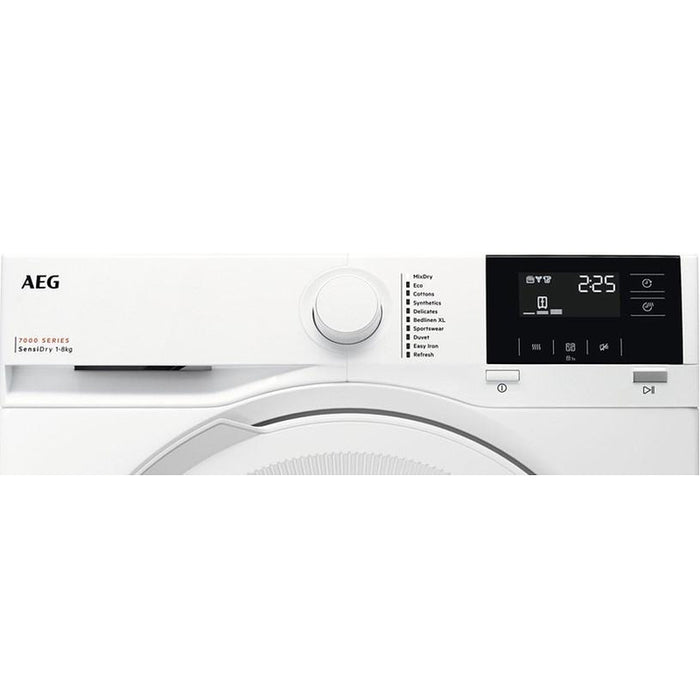 Dryer AEG TR718WE*** , 8 kg, D , White