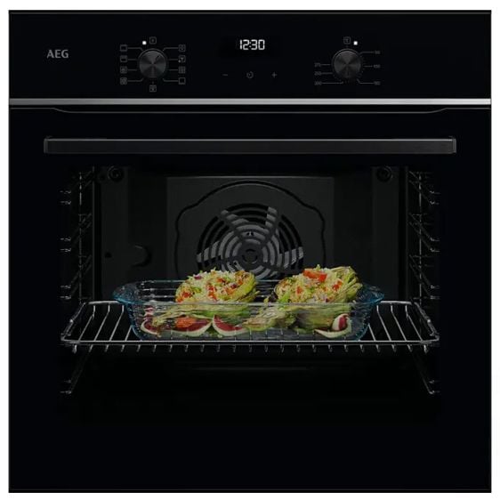 Built-in oven AEG TU5AB21FSB, 72 l, Aqua Cleaning, A+