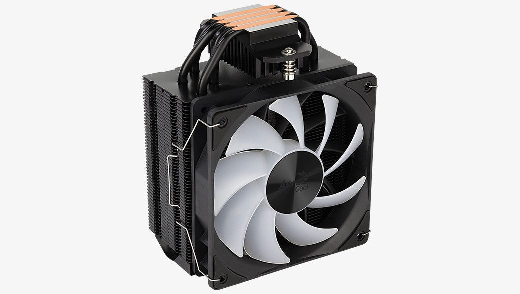 Aerocool Rime 4 Processor Air cooler 12 cm Black 1 pc(s)