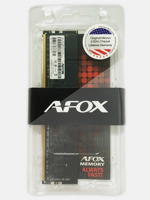 AFOX DDR4 8G 2666MHZ MICRON CHIP RANK1