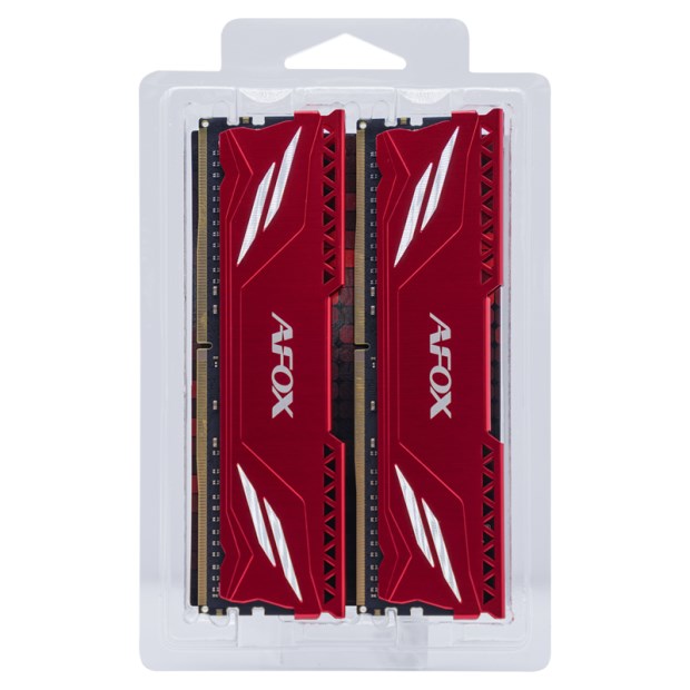 AFOX GAMING DDR4 2X16GB 3200MHZ CL16 RANK1 XMP2 RED
