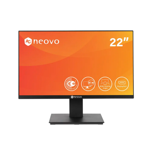 AG Neovo LA-2202 LED display 54.6 cm (21.5’’) 1920 x 1080 pixels Full HD LCD Black - LCD